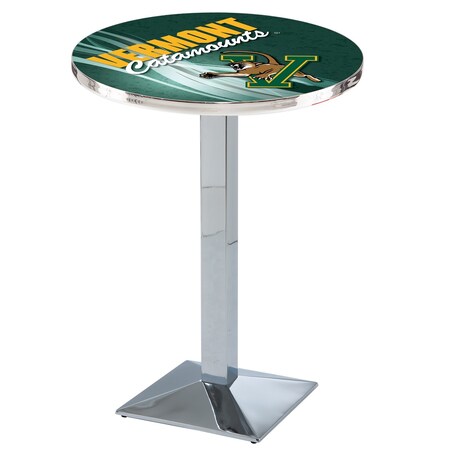 Holland Bar Stool Co 36" Chrome Vermont Pub Table, 28" dia. Top L217C3628Vermnt-D2